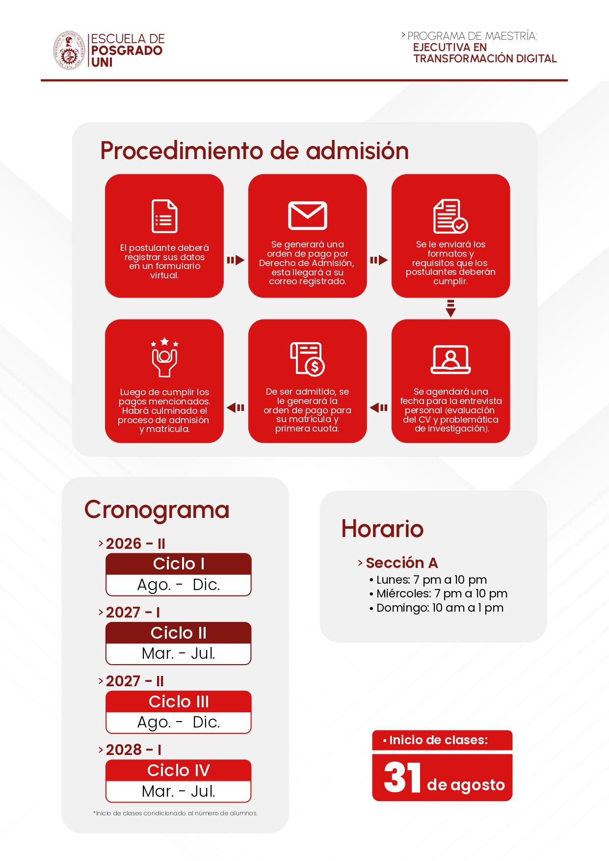 BROCHURE MTD UNI 2026 II CRONOGRAMA